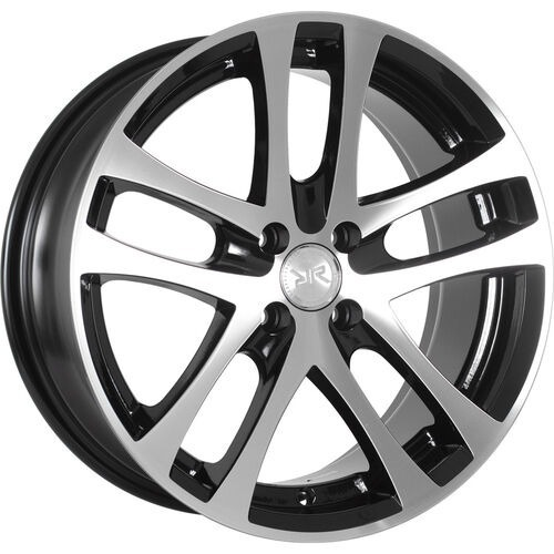 Диски RR CSS 266 6.5 х 16 4*100 Et: 40 Dia: 60.1 черный с проточкой глянцевый