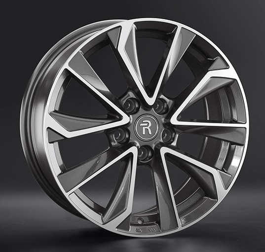 Диски Replay JT12 7.5 х 19 5*108 Et: 39 Dia: 60.1 серый с полировкой