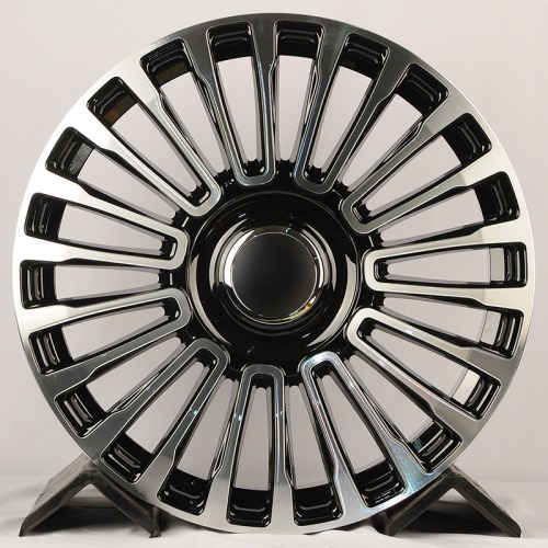 Диски RST R112 9 х 20 5*108 Et: 38.5 Dia: 63.4 черный с проточкой глянцевый