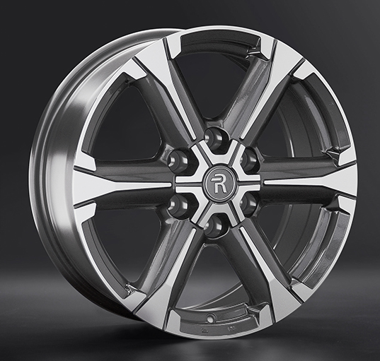 Диски Replay CHG28 7.5 х 18 6*139,7 Et: 30 Dia: 106.1 серый с полировкой