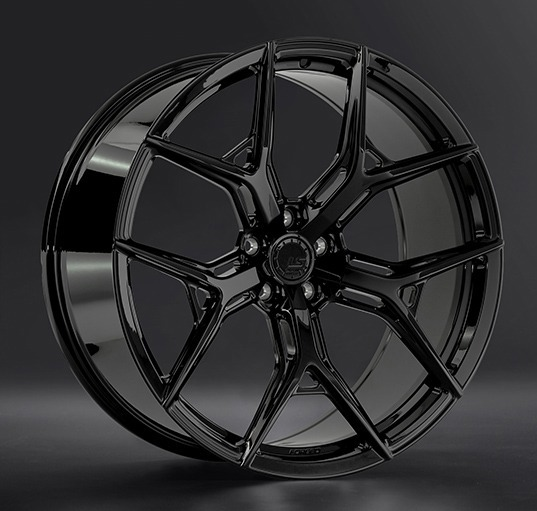 Диски LS Forged FG14Y 9.5 х 22 5*112 Et: 35 Dia: 66.6 черный матовый