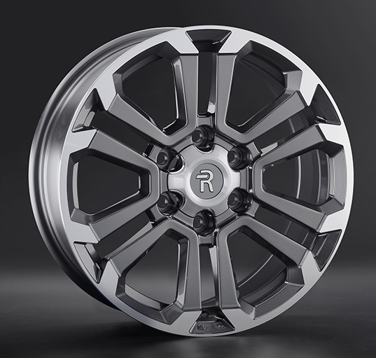 Диски Replay TY352 7.5 х 17 6*139,7 Et: 25 Dia: 106.1 серый с полировкой