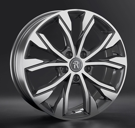 Диски Replay FA41 7 х 18 5*114,3 Et: 33 Dia: 67.1 серый с полировкой