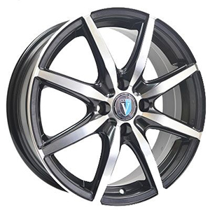 Диски VENTI 1515 6 х 15 4*100 Et: 48 Dia: 54.1 черный с проточкой глянцевый