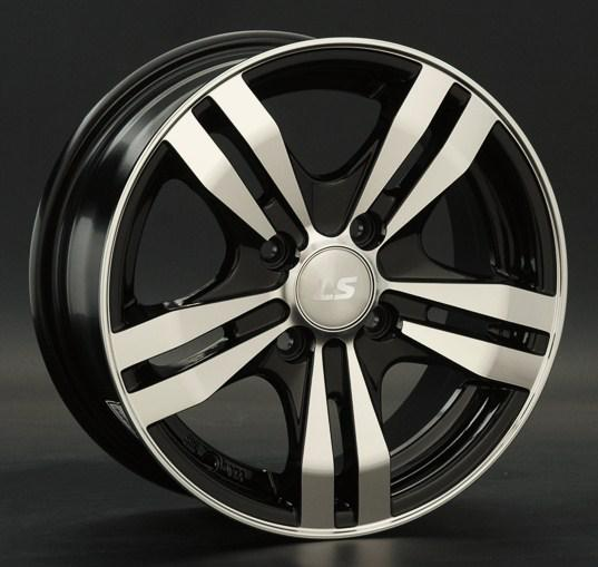 Диски LS wheels LS142 6.5 х 15 4*100 Et: 40 Dia: 73.1 черный полностью полированный
