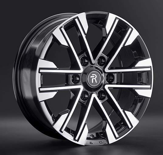 Диски Replay TA4 7.5 х 17 6*139,7 Et: 36 Dia: 100.1 черный полностью полированный