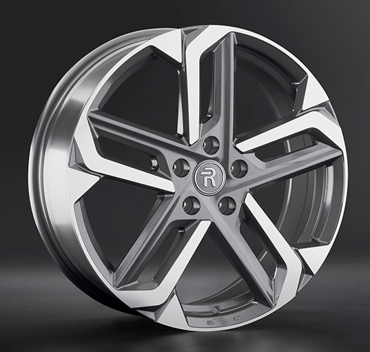 Диски Replay H145 7.5 х 19 5*114,3 Et: 45 Dia: 64.1 серый с полировкой