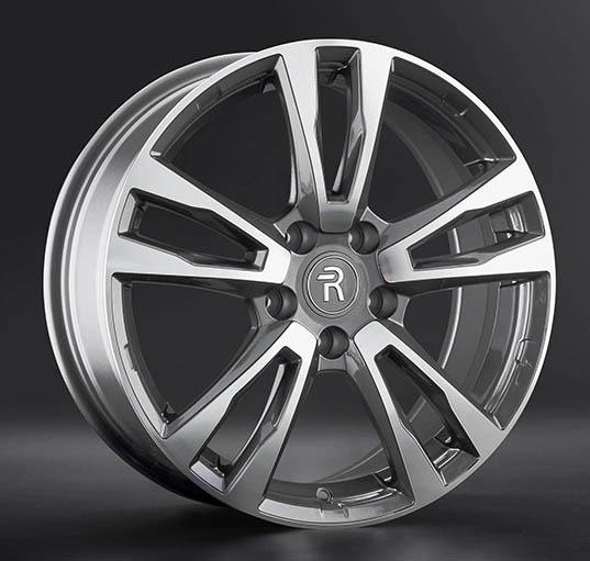 Диски Replay CHG60 7.5 х 17 5*114,3 Et: 45 Dia: 60.1 серый с полировкой