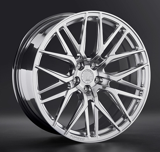 Диски LS Forged FG04 9 х 20 5*112 Et: 20 Dia: 66.6 черный полностью полированный