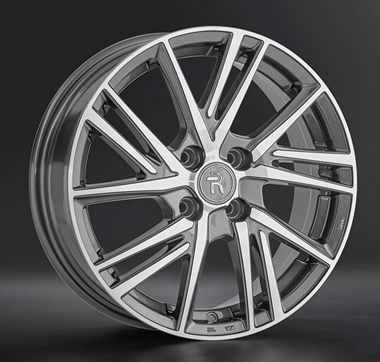 Диски Replay HND391 6 х 16 4*100 Et: 49 Dia: 54.1 серый с полировкой