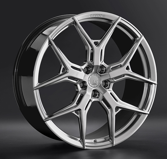 Диски LS Forged FG14 9.5 х 21 5*114,3 Et: 38 Dia: 67.1 черный полностью полированный