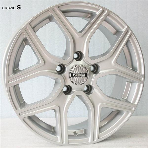 Диски NEO 766 7 х 17 5*110 Et: 46 Dia: 63.4 классический серебристый цвет