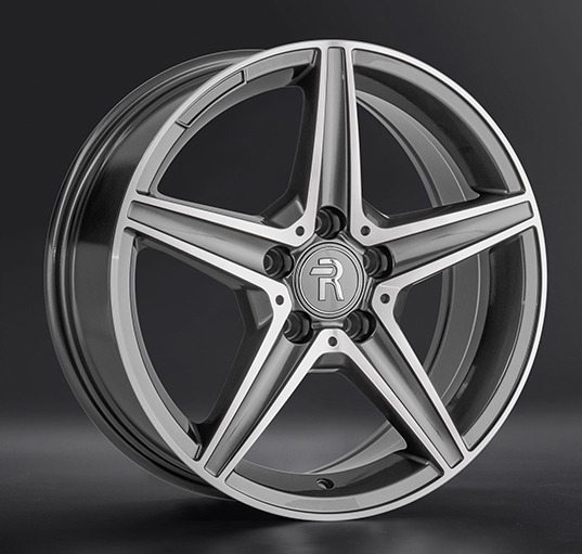 Диски Replay MR253 7.5 х 17 5*112 Et: 47 Dia: 66.6 серый с полировкой