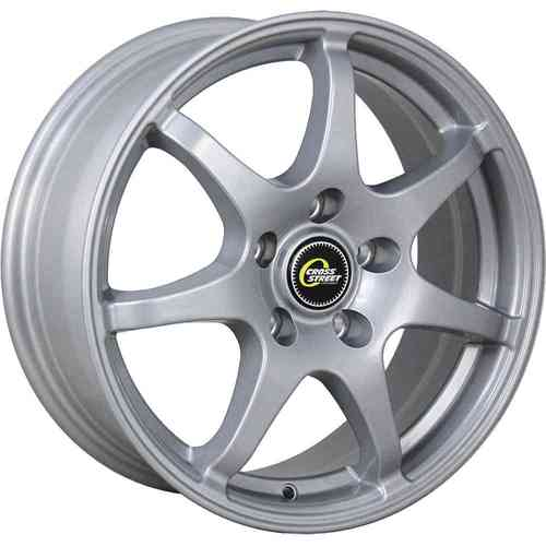 Диски CROSS STREET СR-15 6 х 15 4*100 Et: 50 Dia: 60.1 классический серебристый цвет
