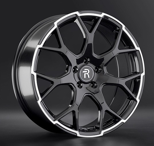 Диски Replay TA19 8 х 18 6*139,7 Et: 36 Dia: 100.1 черный с полированным ободом