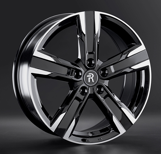 Диски Replay CHG20 7.5 х 18 5*110 Et: 46 Dia: 63.3 черный полностью полированный