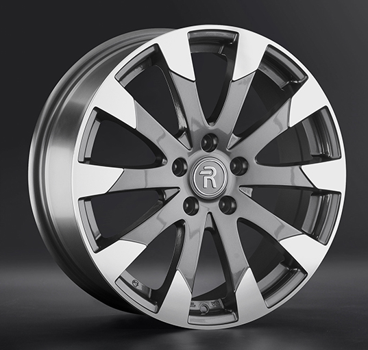 Диски Replay FD133(CHR) 7.5 х 17 5*108 Et: 47 Dia: 60.1 серый с полировкой