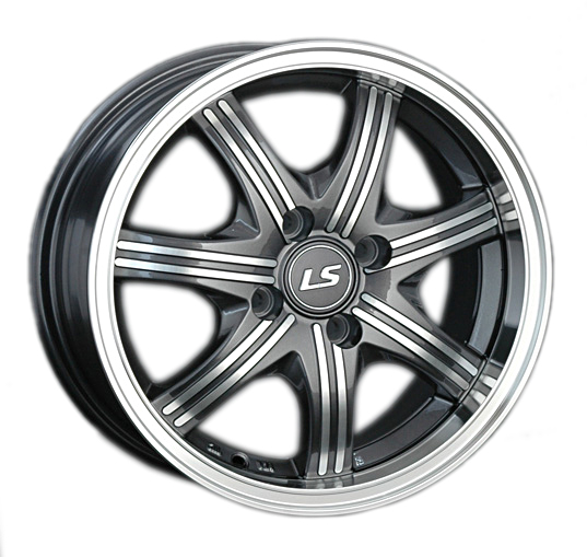 Диски LS wheels LS323 7 х 17 5*112 Et: 45 Dia: 57.1 серый с полировкой