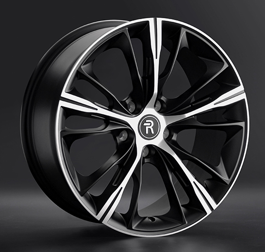 Диски Replay LX198 8 х 18 5*114,3 Et: 30 Dia: 60.1 черный с проточкой матовый