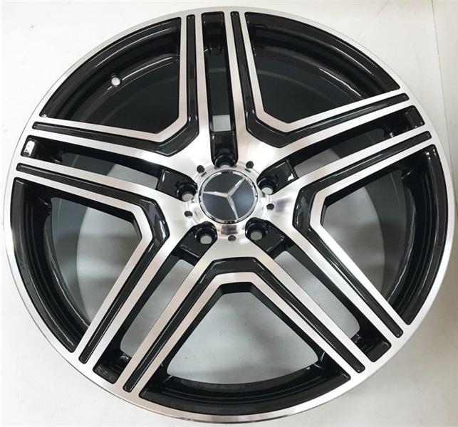 Диски Replay MR67 8.5 х 19 5*112 Et: 62 Dia: 66.6 черный полностью полированный