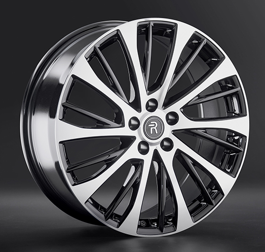 Диски Replay LX214 8 х 20 5*114,3 Et: 35 Dia: 60.1 черный полностью полированный