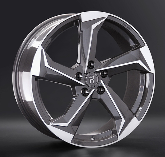 Диски Replay B318 8 х 19 5*112 Et: 32 Dia: 66.6 серый с полировкой