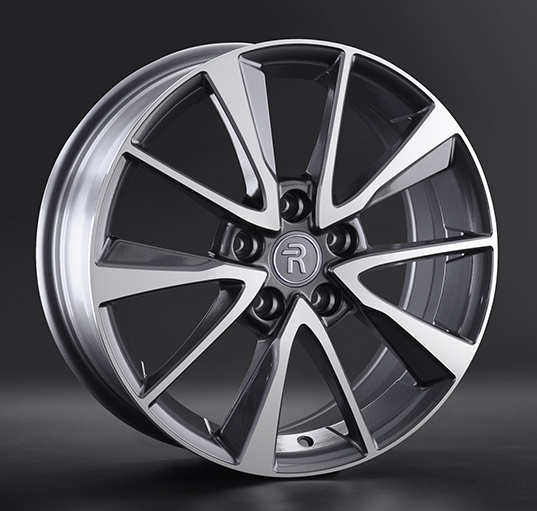 Диски Replay MZ186 7 х 17 5*114,3 Et: 60 Dia: 67.1 серый с полировкой