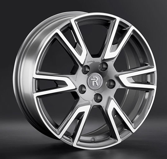 Диски Replay INF55(TY) 7.5 х 17 5*114,3 Et: 45 Dia: 60.1 серый с полировкой