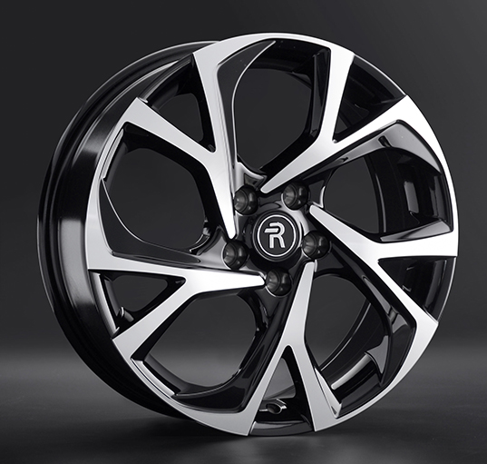 Диски Replay LX168 7 х 17 5*114,3 Et: 35 Dia: 60.1 черный полностью полированный