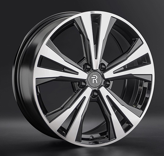 Диски Replay KA8 7 х 18 5*108 Et: 33 Dia: 60.1 черный полностью полированный