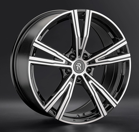 Диски Replay B303 8 х 19 5*112 Et: 32 Dia: 66.6 черный полностью полированный