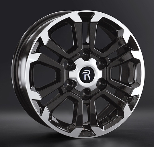 Диски Replay TY352 7.5 х 17 6*139,7 Et: 25 Dia: 106.1 черный полностью полированный