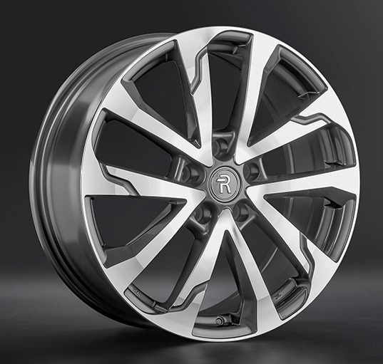 Диски Replay GA22 7.5 х 19 5*120 Et: 41 Dia: 59.6 серый с полировкой