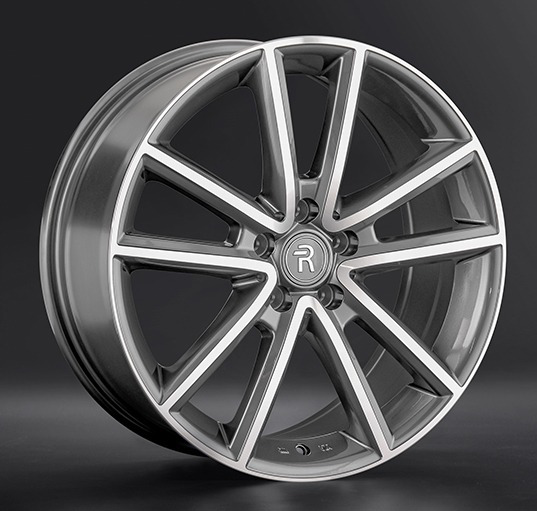 Диски Replay GL76 7.5 х 18 5*108 Et: 46 Dia: 63.3 серый с полировкой