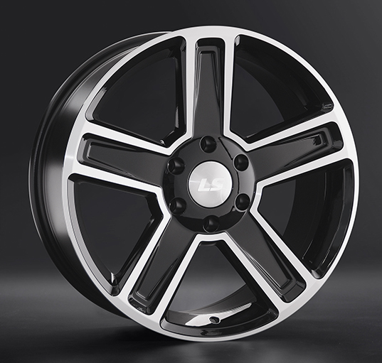 Диски LS wheels LS 1296 8.5 х 20 6*139,7 Et: 20 Dia: 106.1 черный полностью полированный