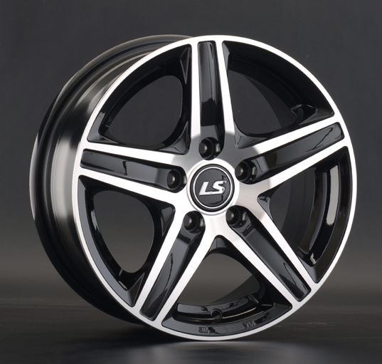 Диски LS wheels LS321 7 х 16 5*114,3 Et: 40 Dia: 73.1 черный полностью полированный