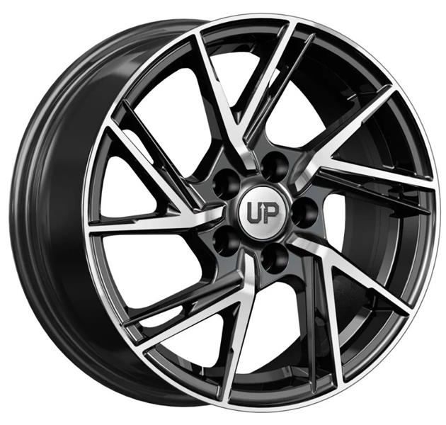 Диски Wheels UP Up115 6.5 х 15 4*100 Et: 40 Dia: 60.1 черный с проточкой глянцевый