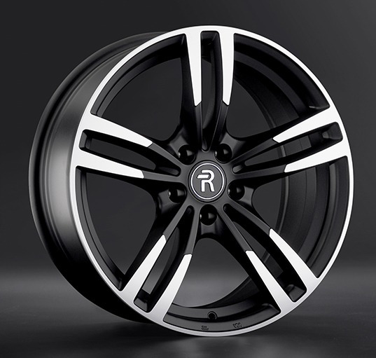 Диски Replay PR37 9 х 20 5*112 Et: 26 Dia: 66.6 черный с проточкой матовый