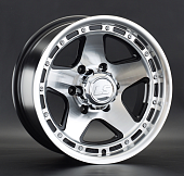 Диски LS wheels 870 8 х 16 6*139,7 Et: -10 Dia: 106.1 черный полностью полированный