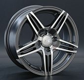 Диски LS wheels LS189 6.5 х 15 4*114,3 Et: 40 Dia: 73.1 серый с полировкой