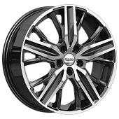 Диски Скад KL-375 6.5 х 18 5*108 Et: 33 Dia: 60.1 черный с проточкой глянцевый
