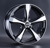 Диски LS wheels 1053 7.5 х 17 4*100 Et: 40 Dia: 60.1 черный полностью полированный