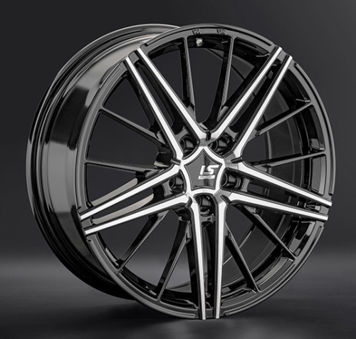 Диски LS wheels FlowForming RC76 8 х 20 5*108 Et: 46 Dia: 63.3 черный полностью полированный