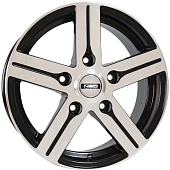 Диски NEO 661 6.5 х 16 5*130 Et: 40 Dia: 84.1 черный с проточкой глянцевый