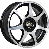 Диски CROSS STREET СR-15 5.5 х 14 4*98 Et: 35 Dia: 58.6 черный полностью полированный