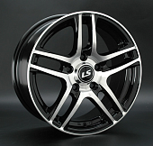 Диски LS wheels LS285 6.5 х 15 5*114,3 Et: 45 Dia: 73.1 черный полностью полированный