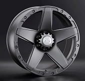 Диски LS wheels LS 1284 8 х 17 6*139,7 Et: 30 Dia: 100.1 серый матовый