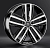 Диски Replay H157 7 х 18 5*114,3 Et: 50 Dia: 64.1 черный полностью полированный