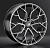 Диски LS wheels FlowForming RC61 9 х 21 5*114,3 Et: 35 Dia: 60.1 черный полностью полированный