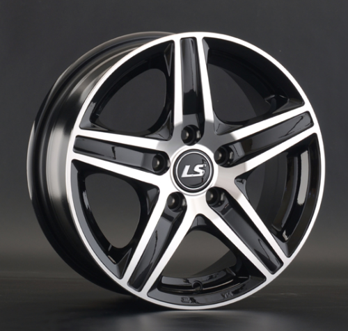 Диски LS wheels LS321 7 х 17 4*100 Et: 40 Dia: 60.1 черный полностью полированный